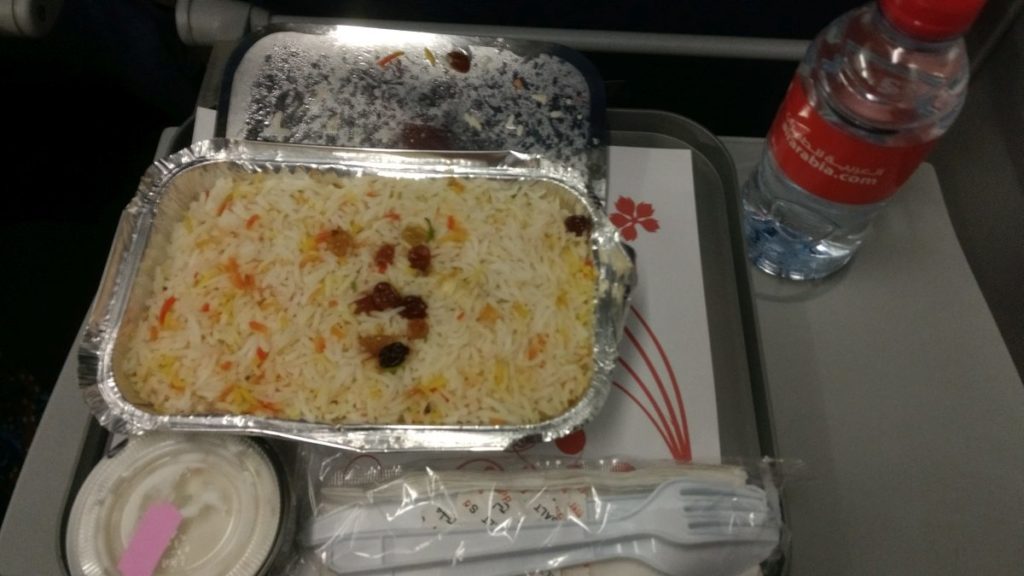 Air Arabia Meal - Vegetarian Biryani